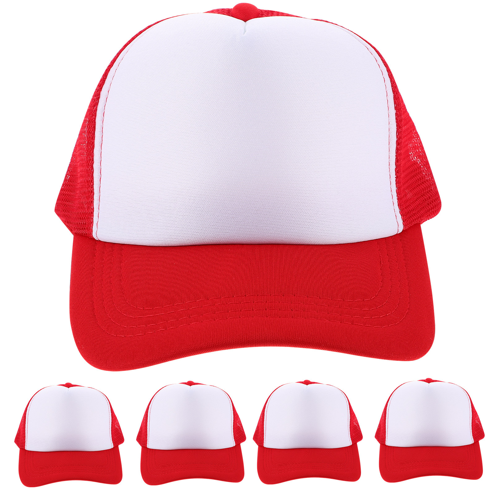 5Pcs Blank Mesh Baseball Caps  - Hat Sublimation Blank recensie en prijs