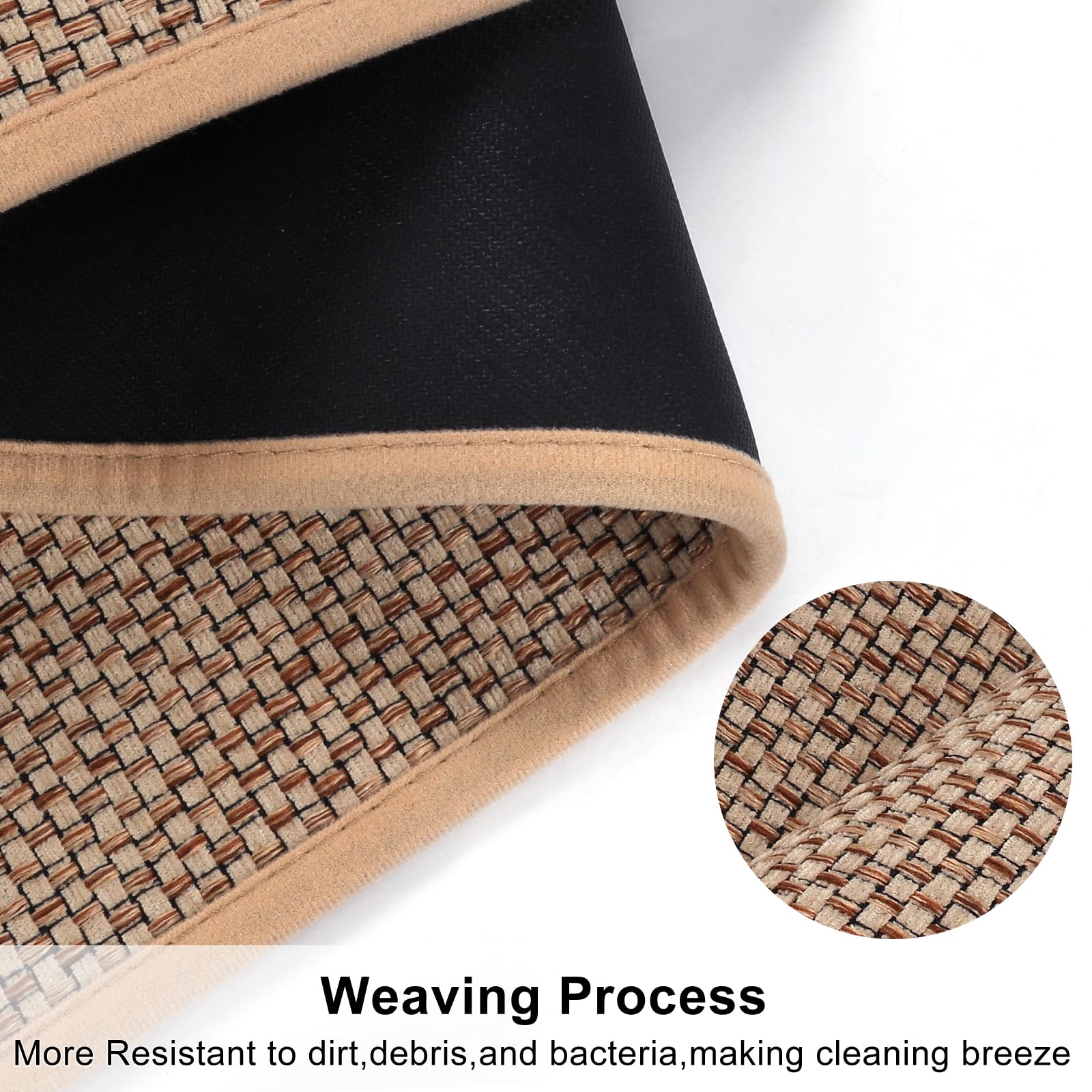 Linen Weave Kitchen Floor Mat  - Door Mat Blank recensie en prijs