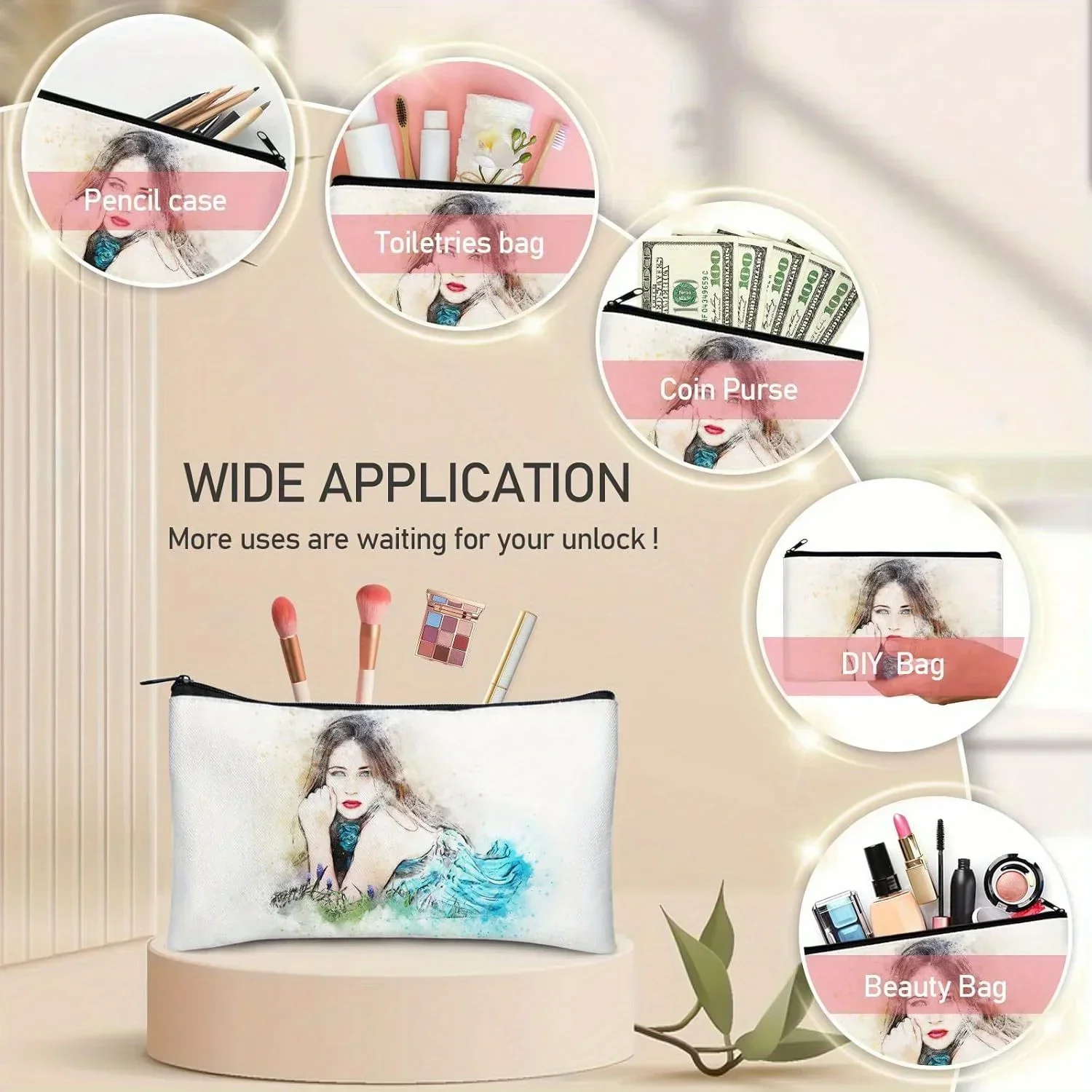20pcs Sublimation Blank Makeup - Tote Bag Sublimation recensie en prijs
