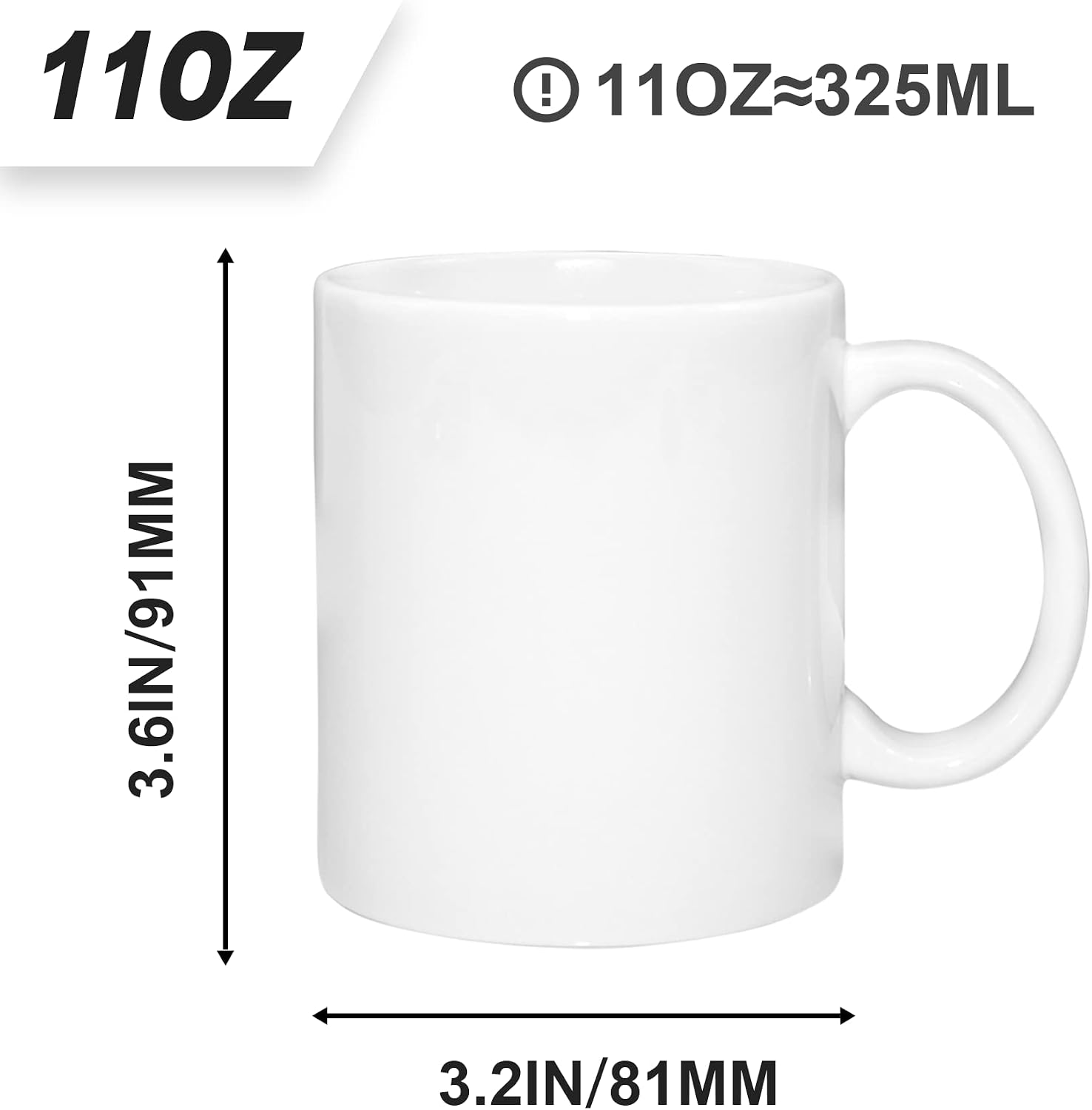 36 Sublimation Blanks White Ce - Sublimation Mug White recensie en prijs