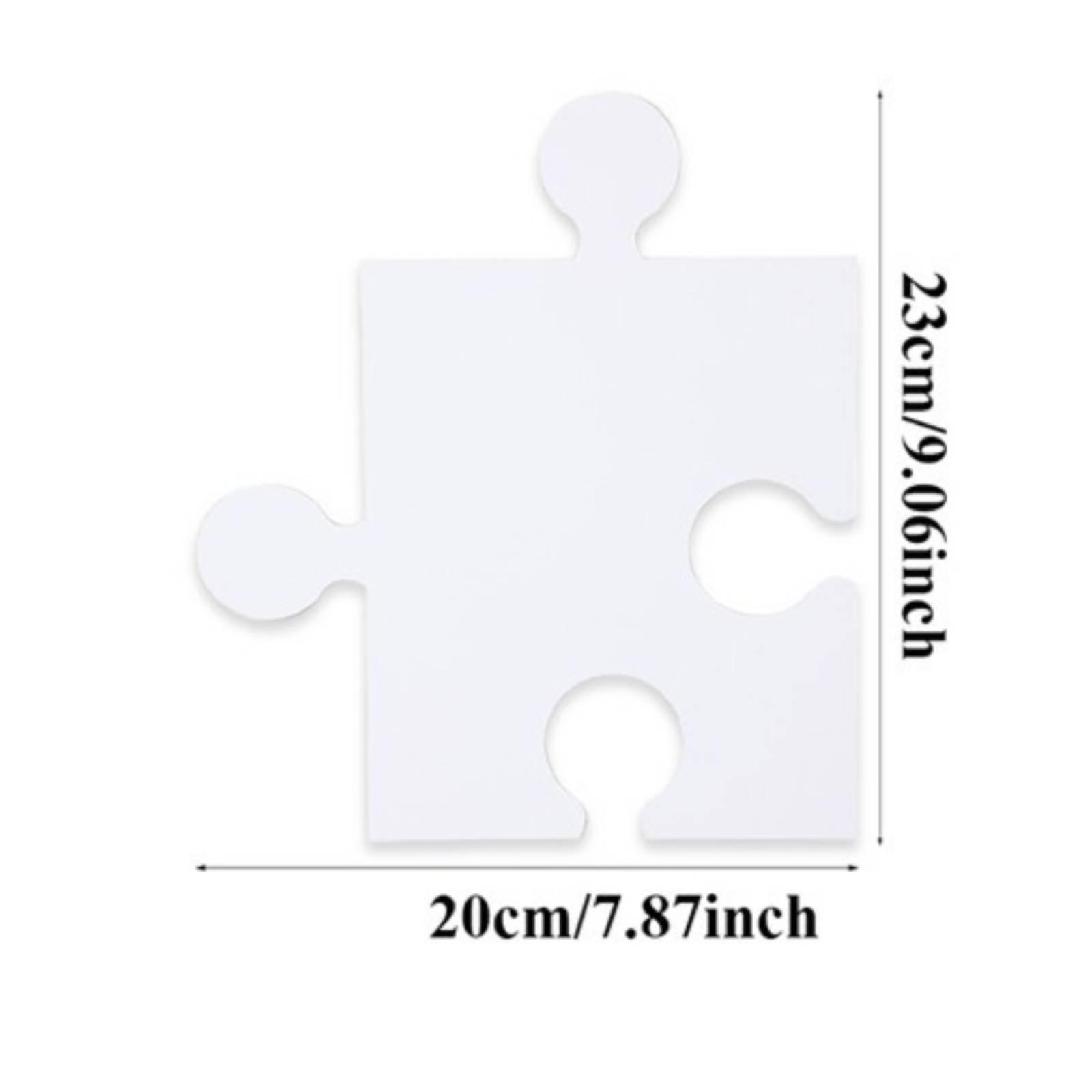 30 Pieces Blank Puzzle Pieces  - Puzzle Blank White recensie en prijs