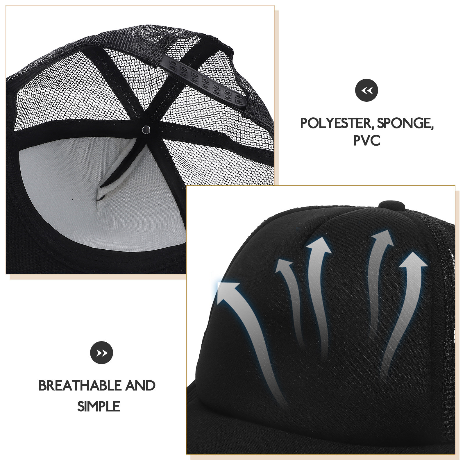 10Pcs Blank Baseball Hats Mesh - Hat Sublimation Blank recensie en prijs