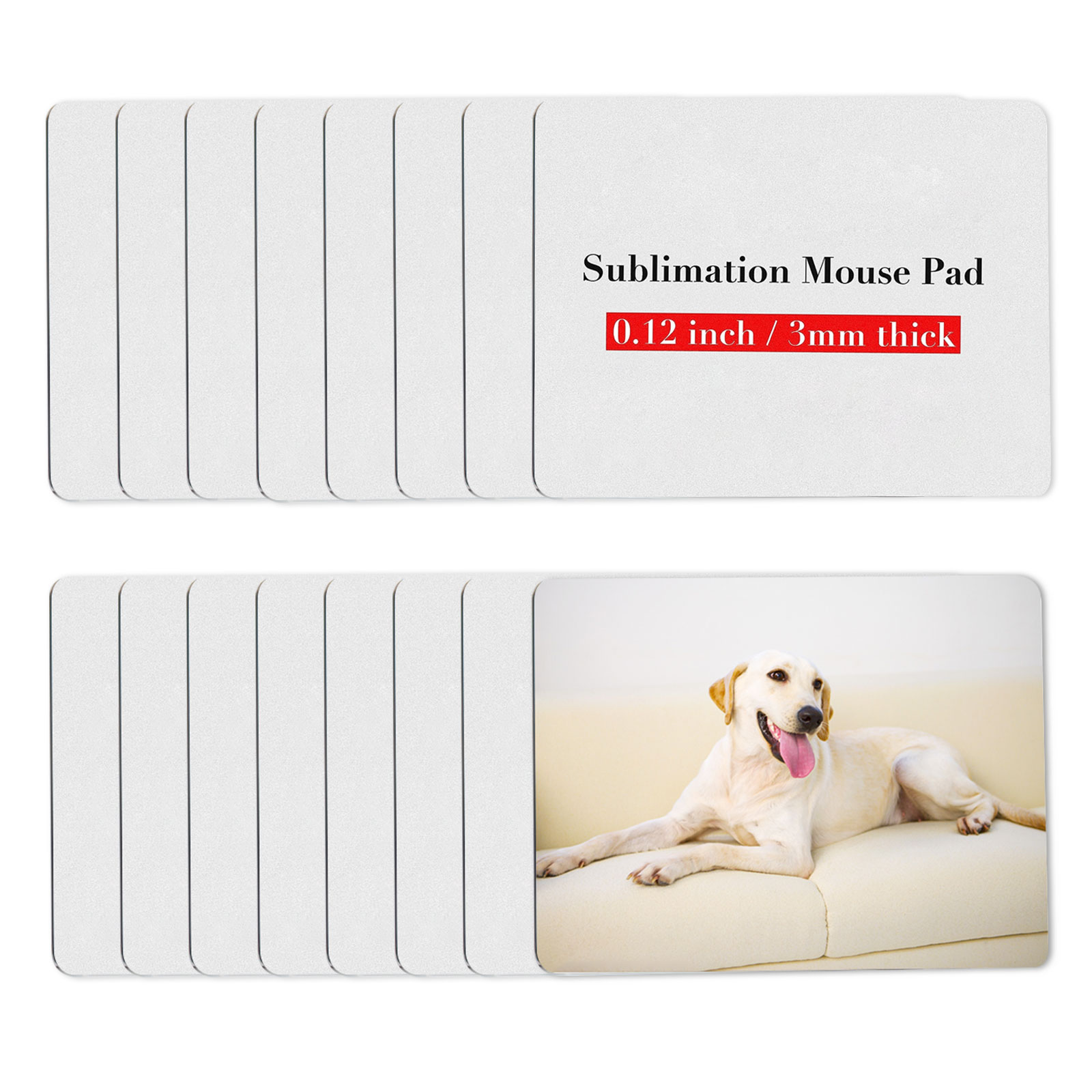 8pcs Sublimation Mouse Pad Bla - Mouse Pad Blank Sublimation recensie en prijs