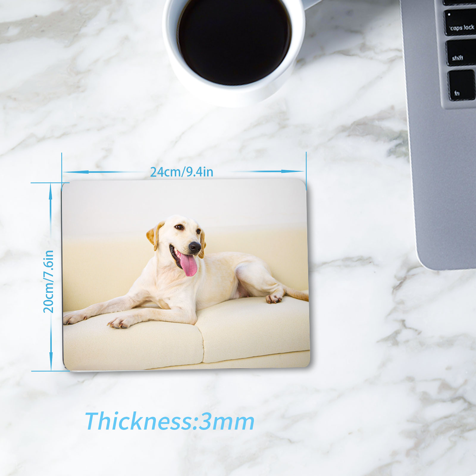 8pcs Sublimation Mouse Pad Bla - Mouse Pad Blank Sublimation recensie en prijs