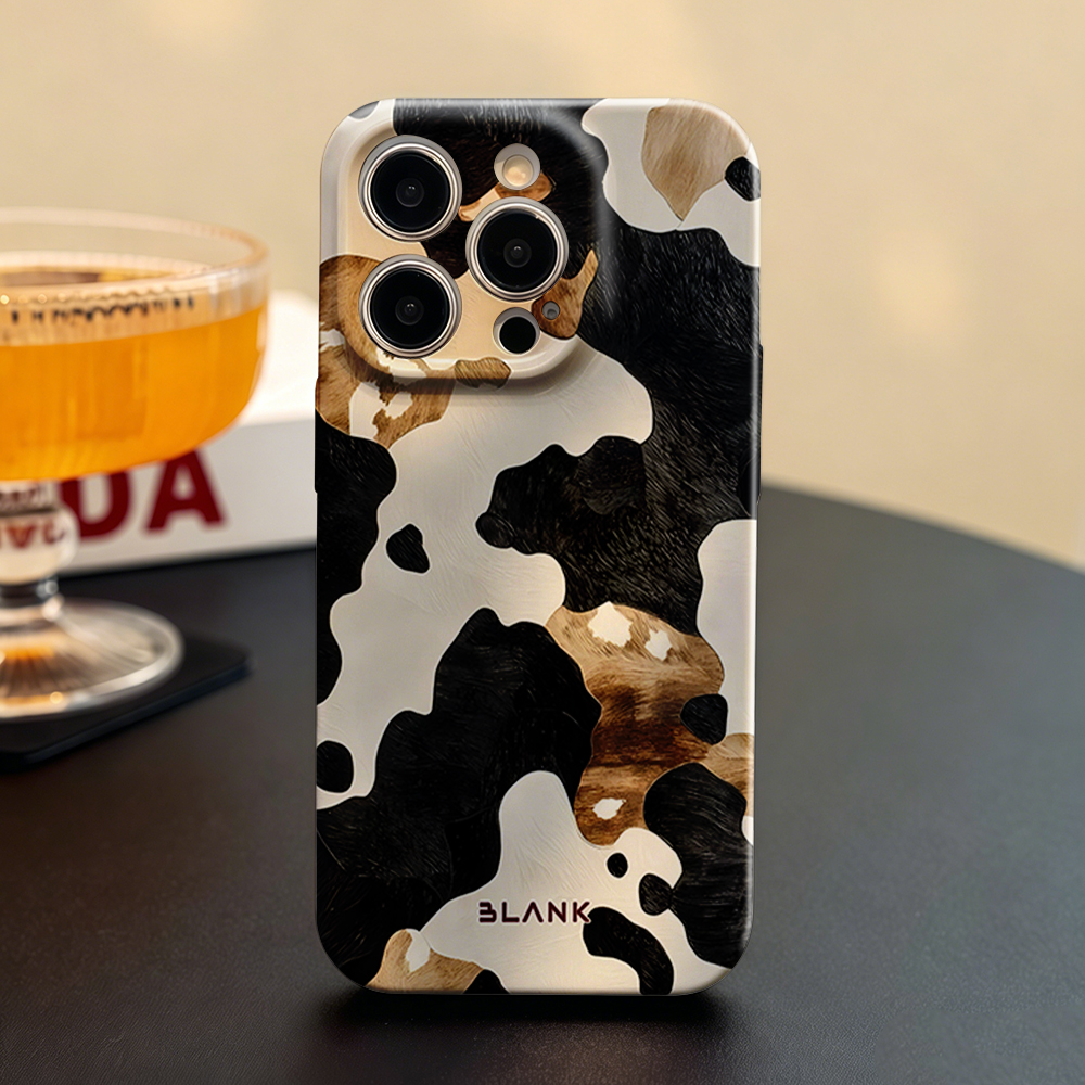 Mocha Cow Print For iPhone 17  - Phone Case Blank Print recensie en prijs
