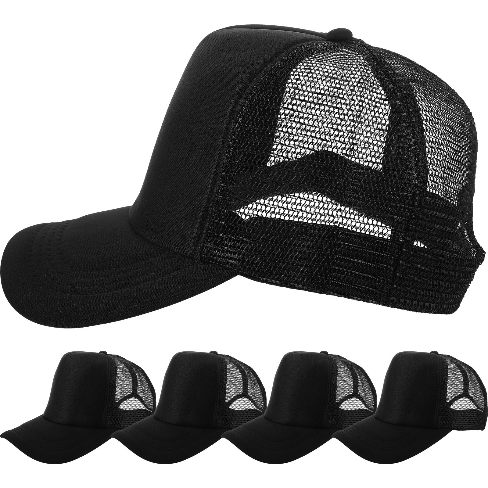 10 Black DIY Blank Mesh Baseba - Hat Sublimation Blank recensie en prijs