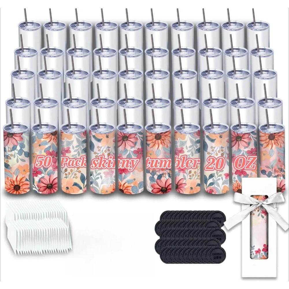 Accessorie 50 Pack Sublimation - Tumbler 20Oz White recensie en prijs