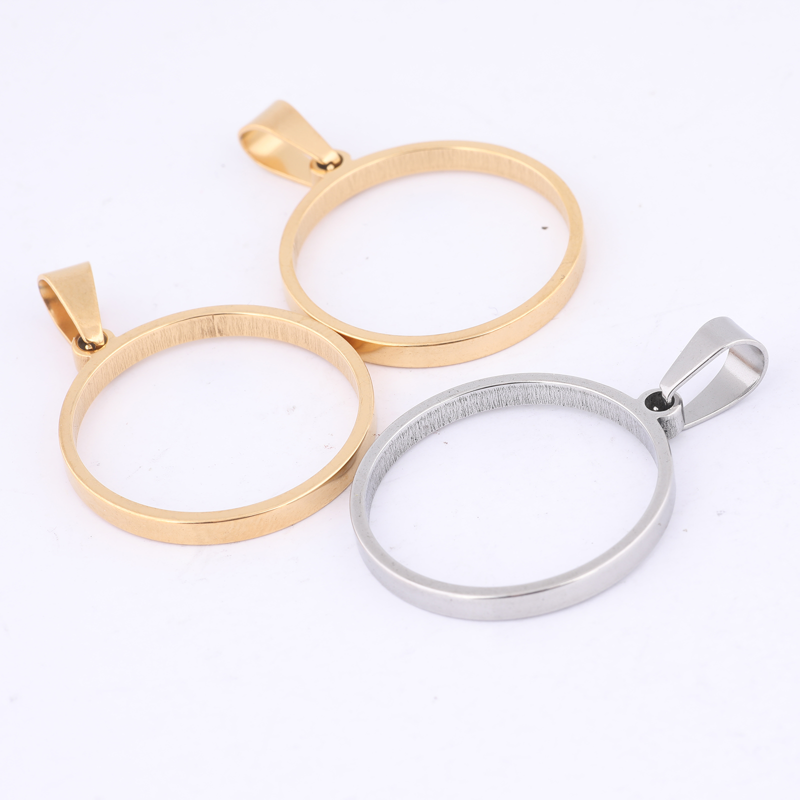 10pcs 25mm Round Open Bezel Ch - Metal Photo Panel recensie en prijs