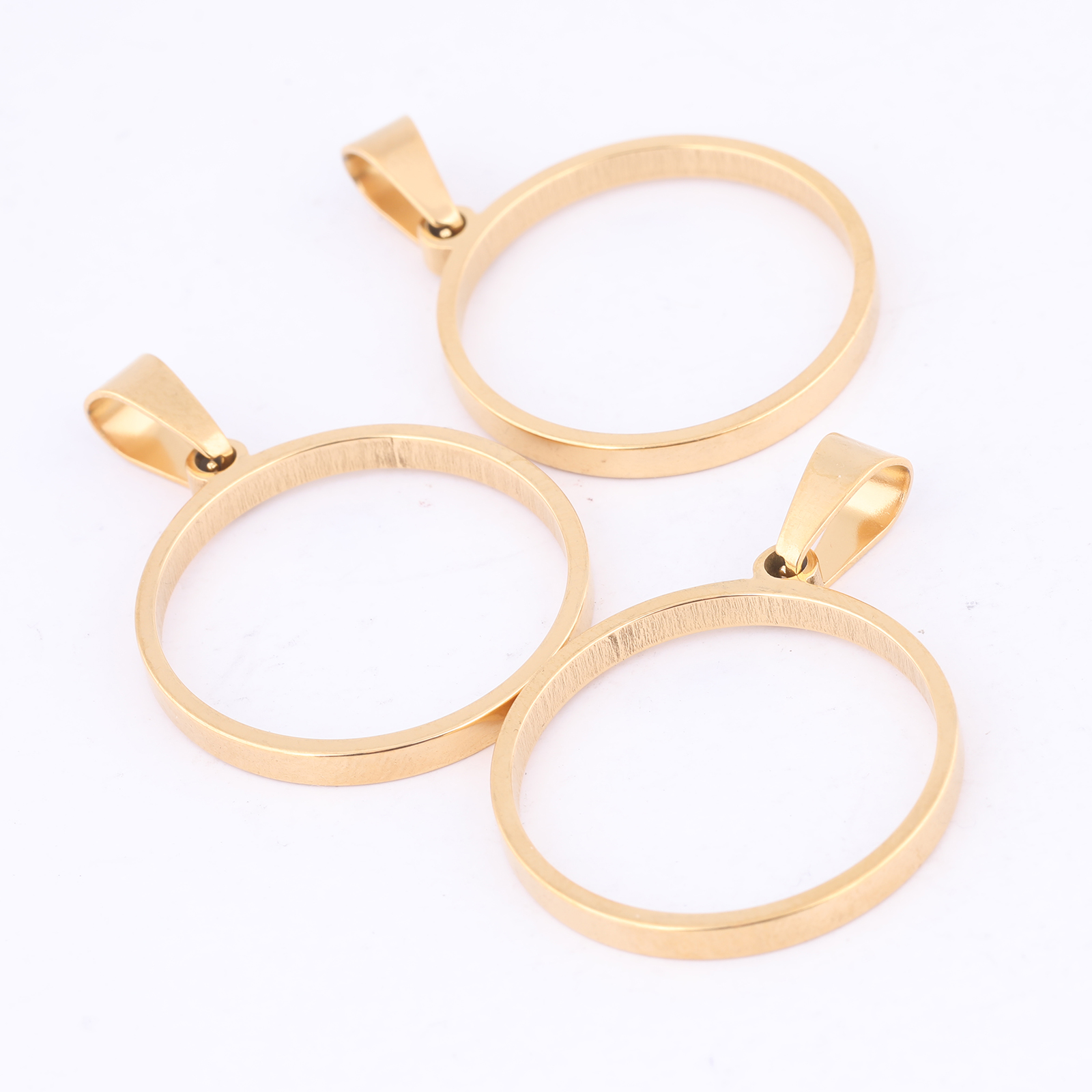 10pcs 25mm Round Open Bezel Ch - Metal Photo Panel recensie en prijs