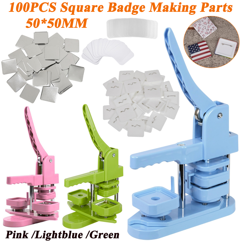 DIY 50mm Square Badge Machine  - Button Badge Blank recensie en prijs