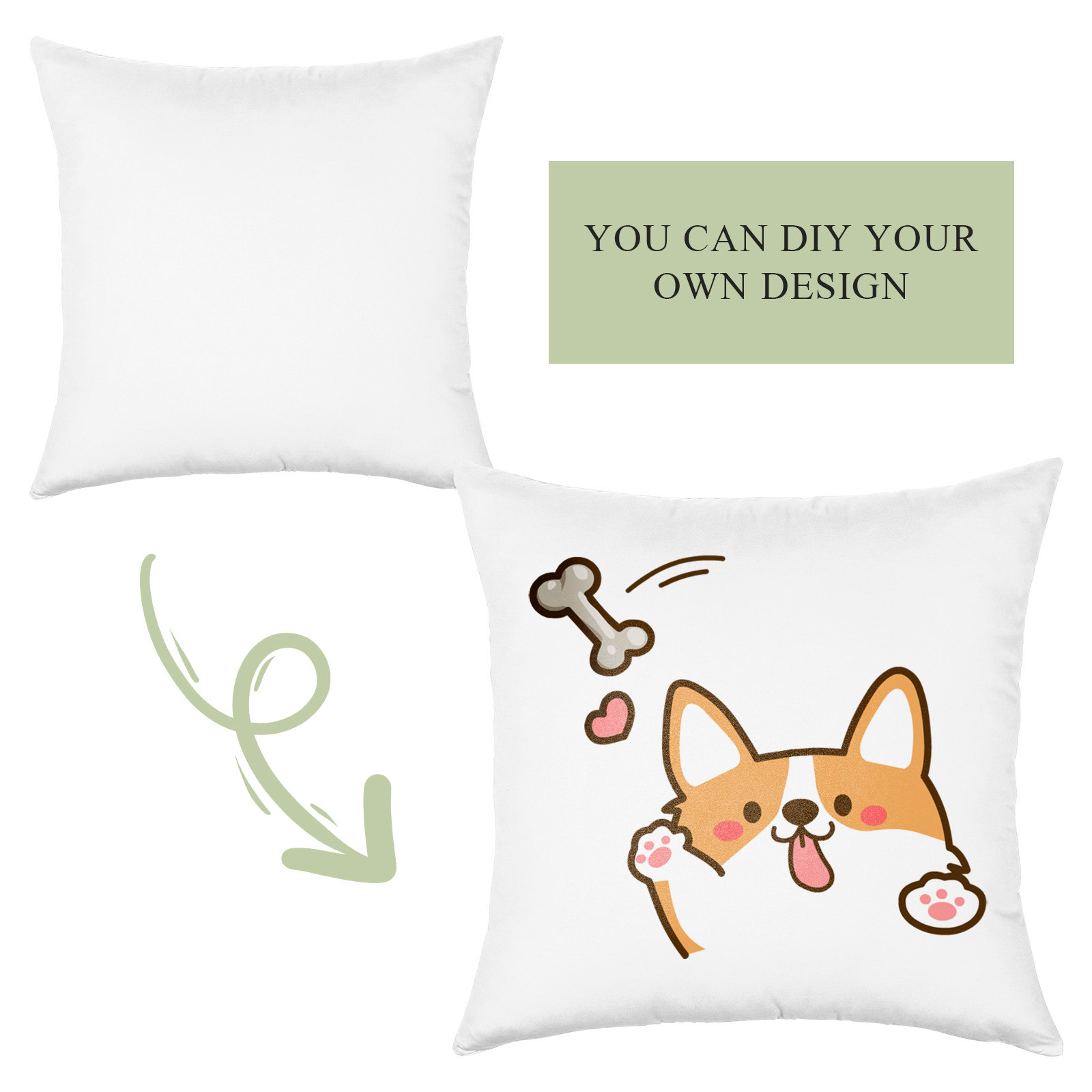 4Pcs Sublimation Pillow Cover  - Pillow Cover Sublimation recensie en prijs