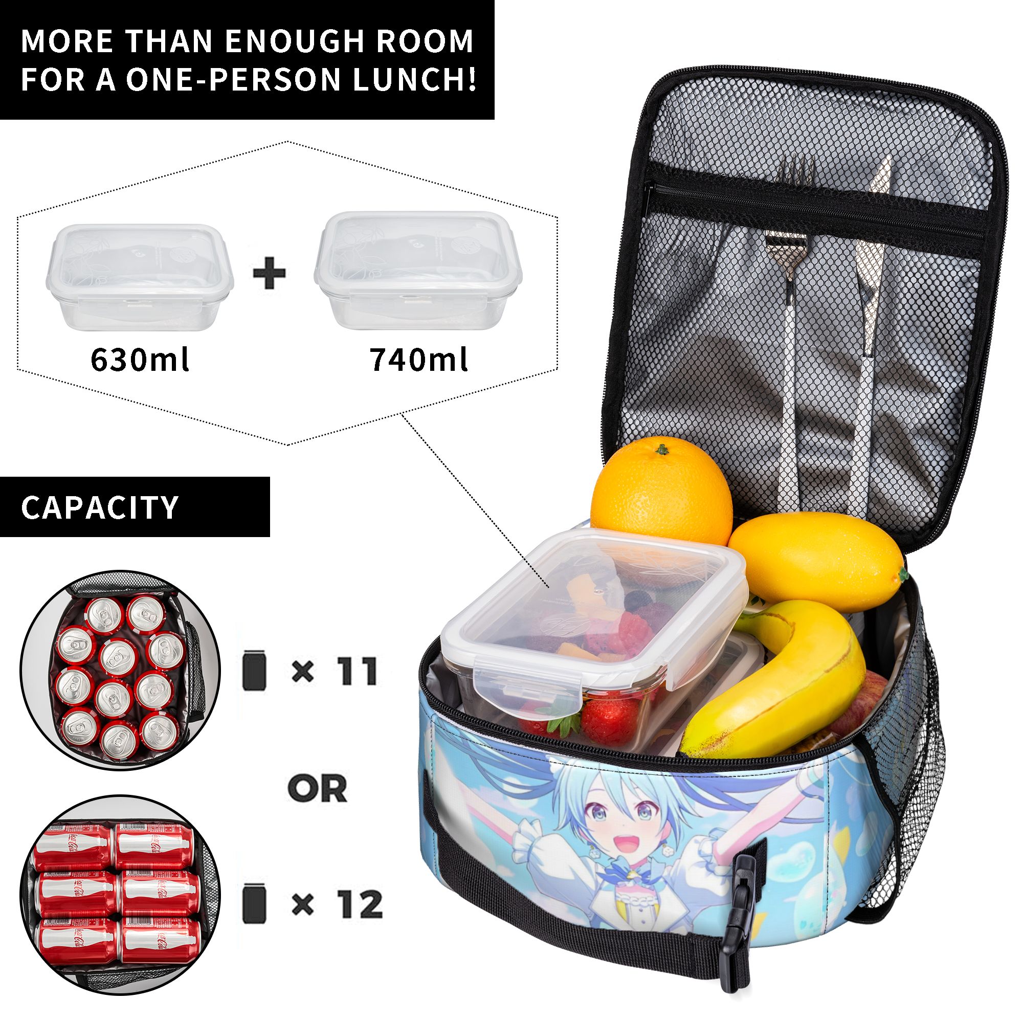 Hatsune Miku Trained Insulated - Tote Bag Sublimation recensie en prijs