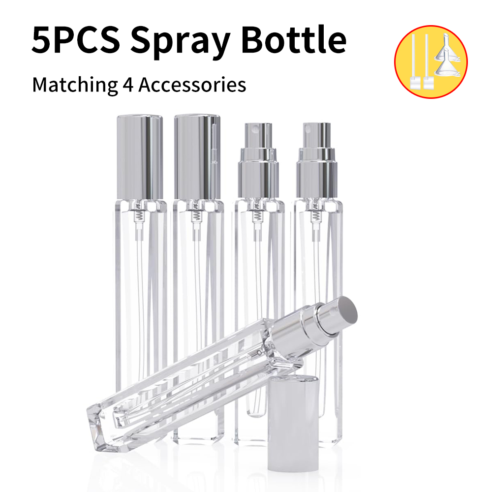 5-Piece Cologne Atomizer Empty - Water Bottle Blank recensie en prijs