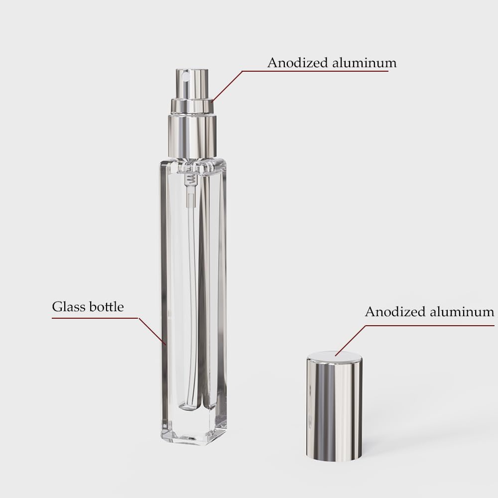 5-Piece Cologne Atomizer Empty - Water Bottle Blank recensie en prijs