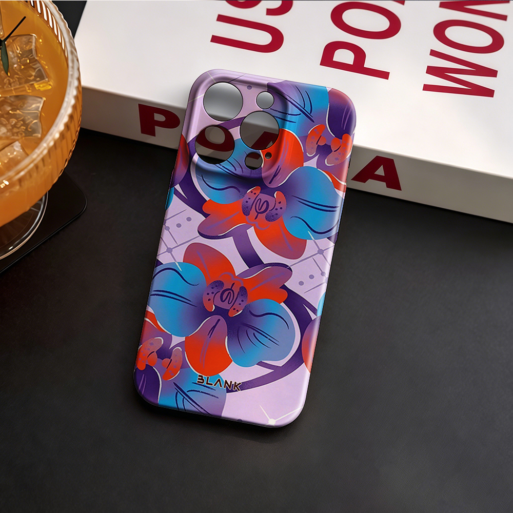 Blue and Green Floral Print Fo - Phone Case Blank Print recensie en prijs