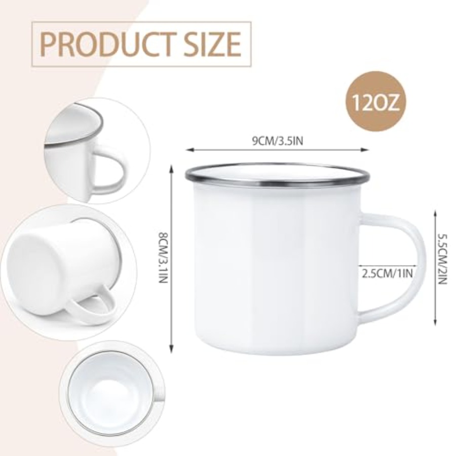 16 Pack Sublimation Blanks Ena - Sublimation Mug White recensie en prijs