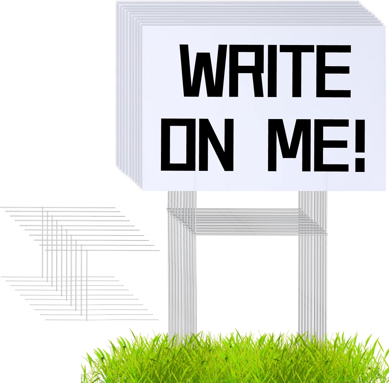 18x12 Inch Blank Yard Signs wi - Yard Sign Blank recensie en prijs