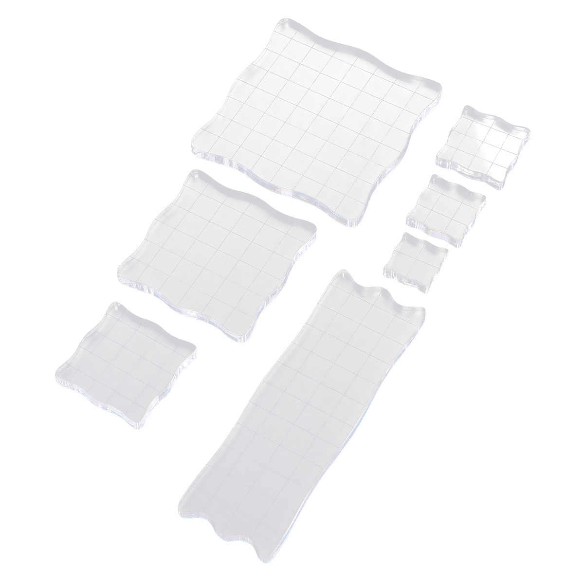 7Pcs Creative Acrylic Seal Blo - Photo Acrylic Block recensie en prijs