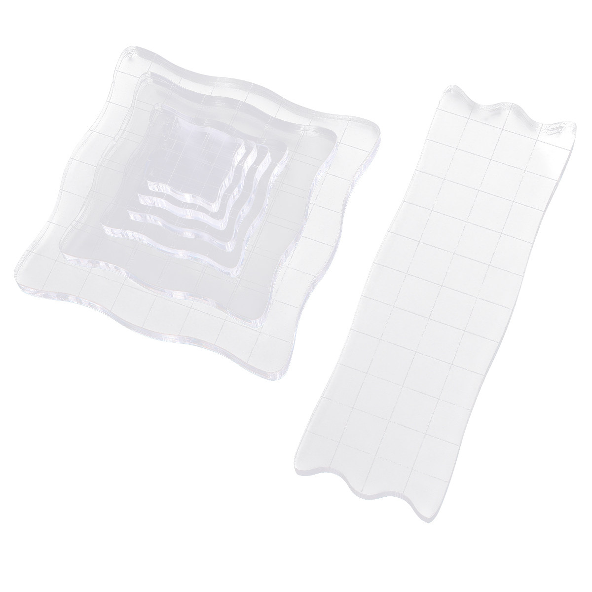 7Pcs Creative Acrylic Seal Blo - Photo Acrylic Block recensie en prijs