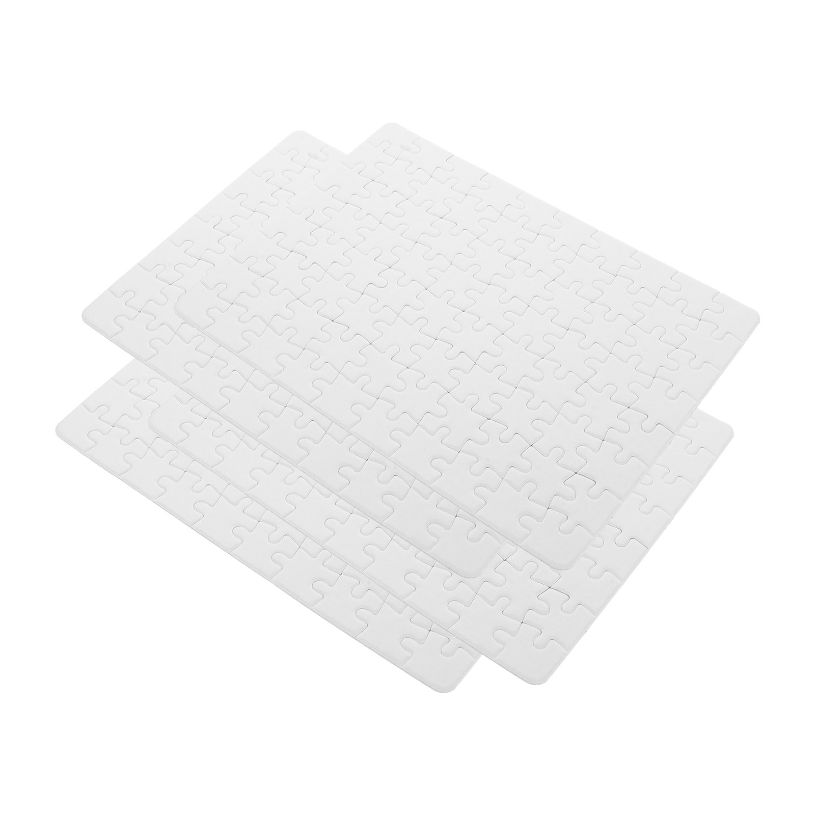 4 Sheets DIY Blank Puzzle Piec - Puzzle Blank White recensie en prijs