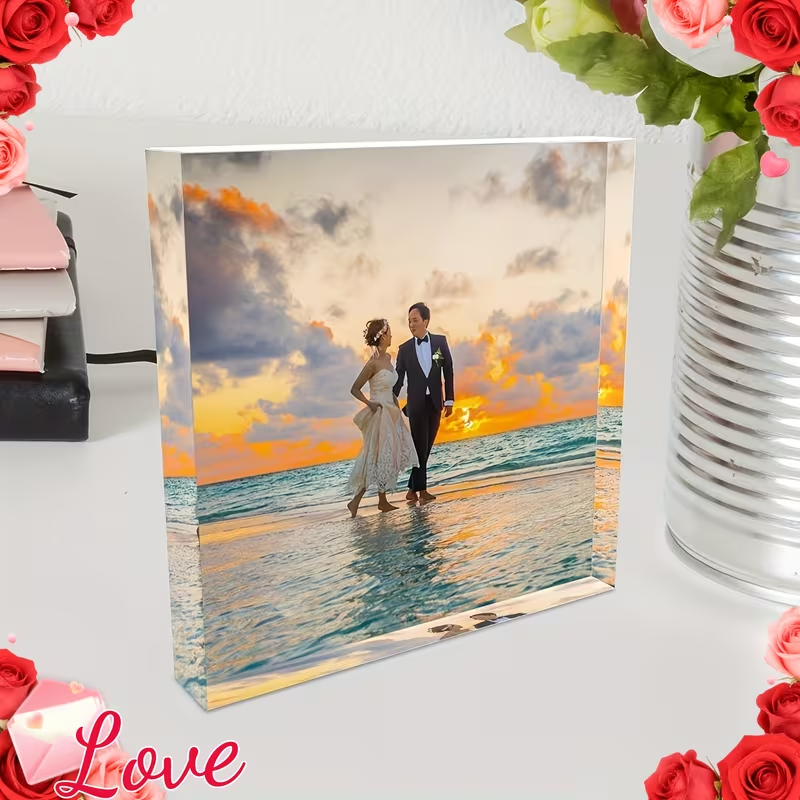 A Custom Acrylic Desktop Decor - Photo Acrylic Block recensie en prijs