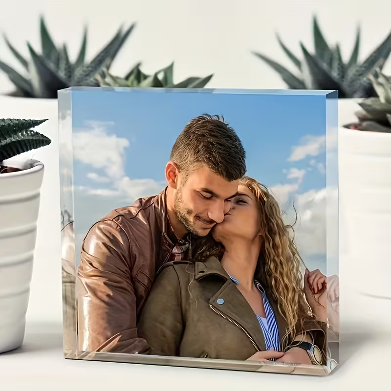 A Custom Acrylic Desktop Decor - Photo Acrylic Block recensie en prijs