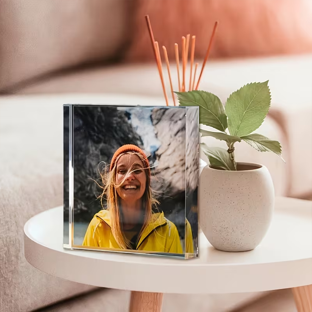 A Custom Acrylic Desktop Decor - Photo Acrylic Block recensie en prijs
