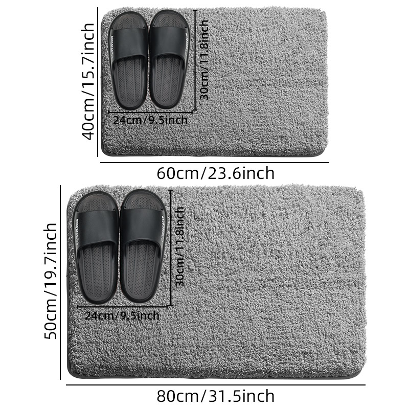 Soft Comfortable Thick Plush F - Door Mat Blank recensie en prijs