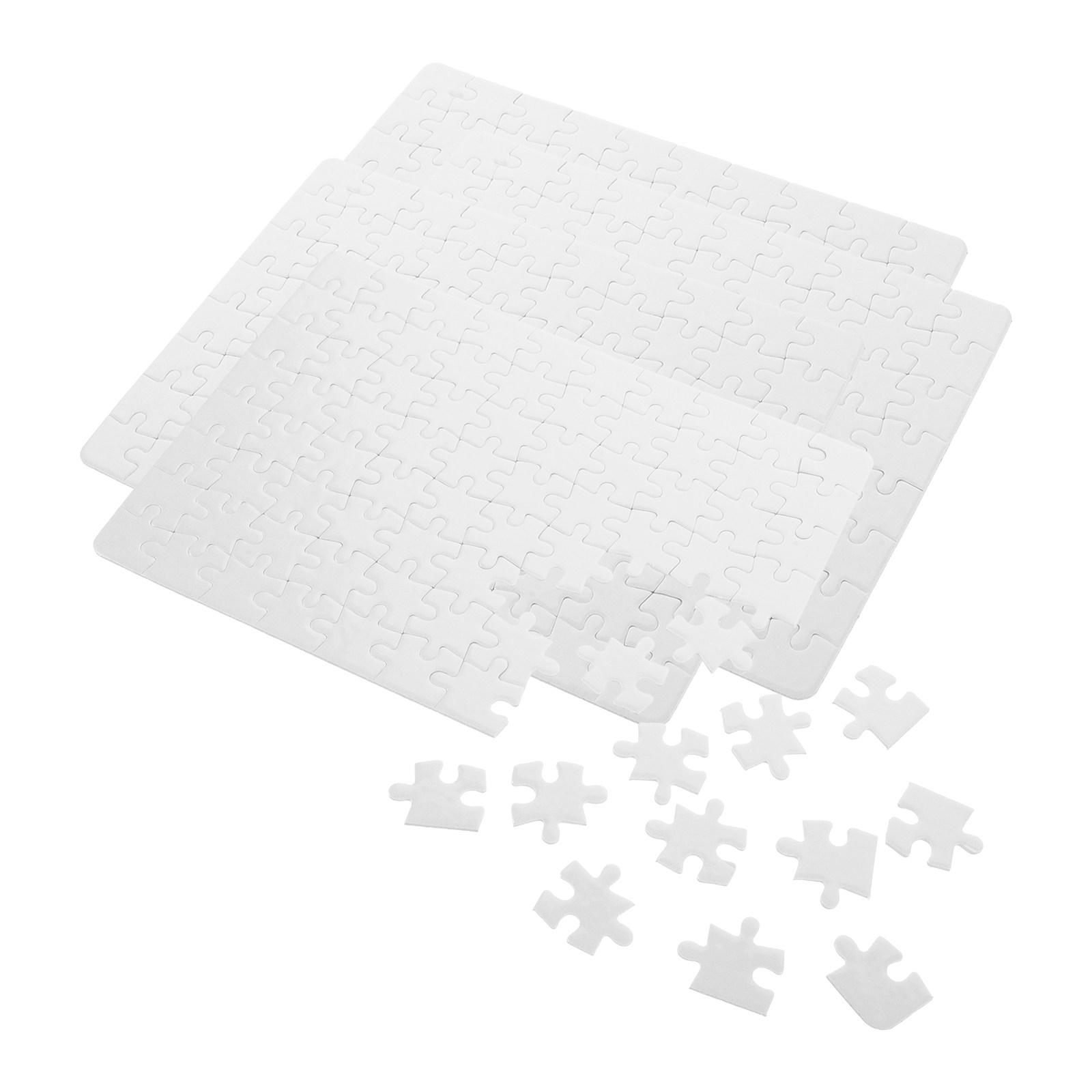 4 Sheets Blank Puzzles for Sub - Puzzle Blank White recensie en prijs