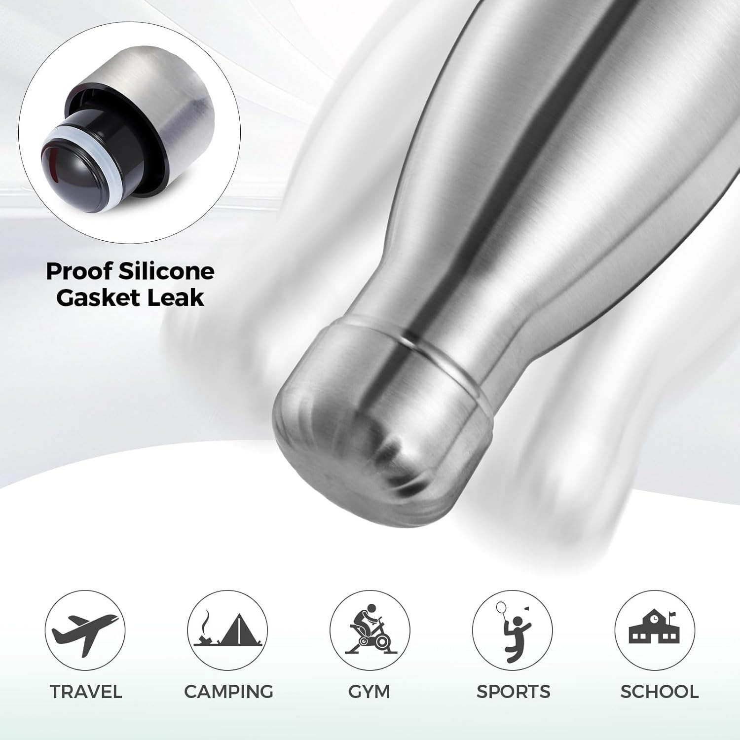 Outdoor Sport Double Wall Stai - Water Bottle Blank recensie en prijs
