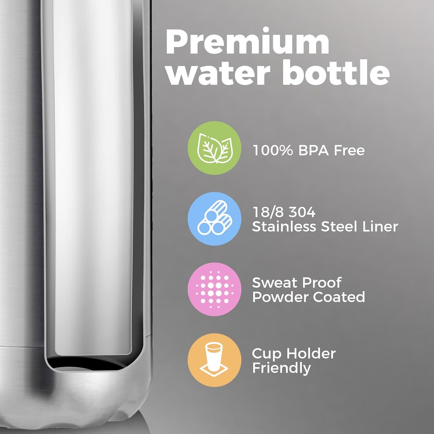 Outdoor Sport Double Wall Stai - Water Bottle Blank recensie en prijs