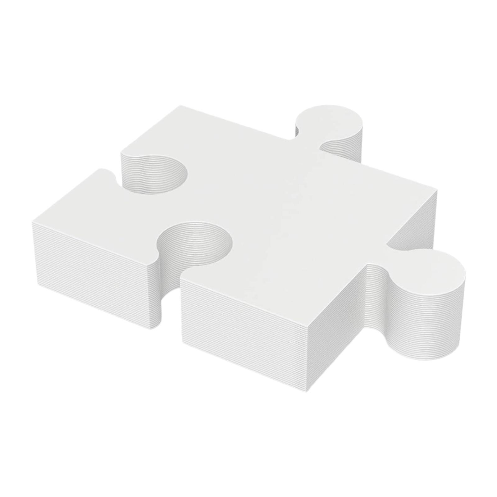 30Pcs Blank Puzzle Pieces Draw - Puzzle Blank White recensie en prijs