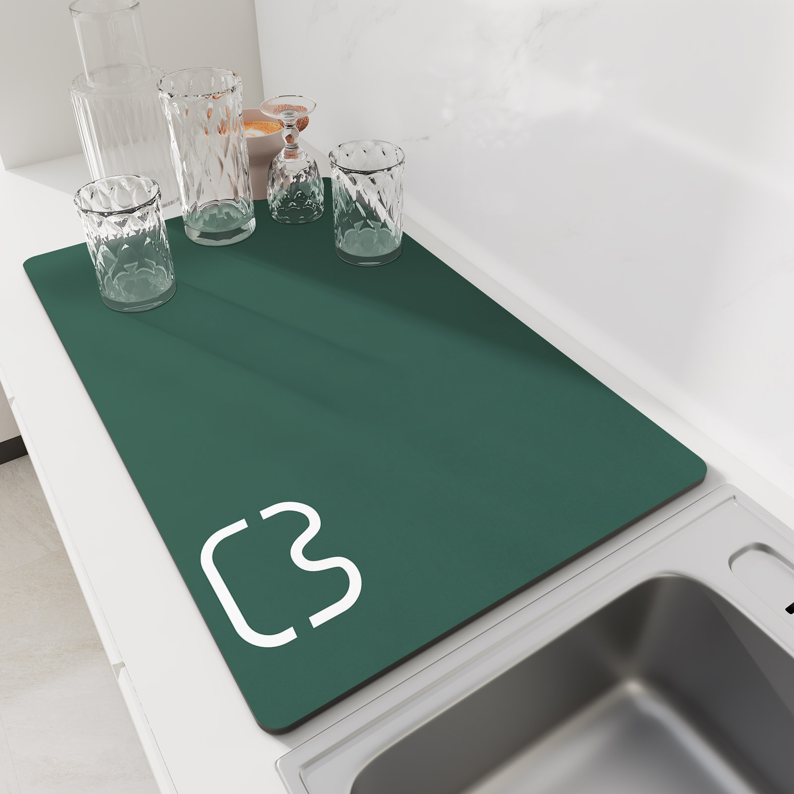 Super Absorbent Dish Drying Ma - Door Mat Blank recensie en prijs