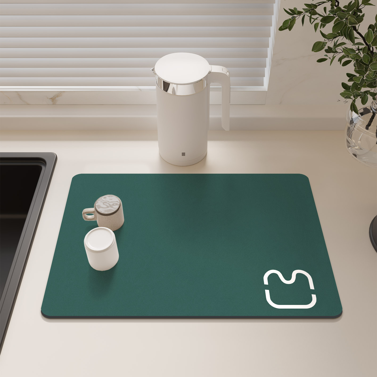 Super Absorbent Dish Drying Ma - Door Mat Blank recensie en prijs