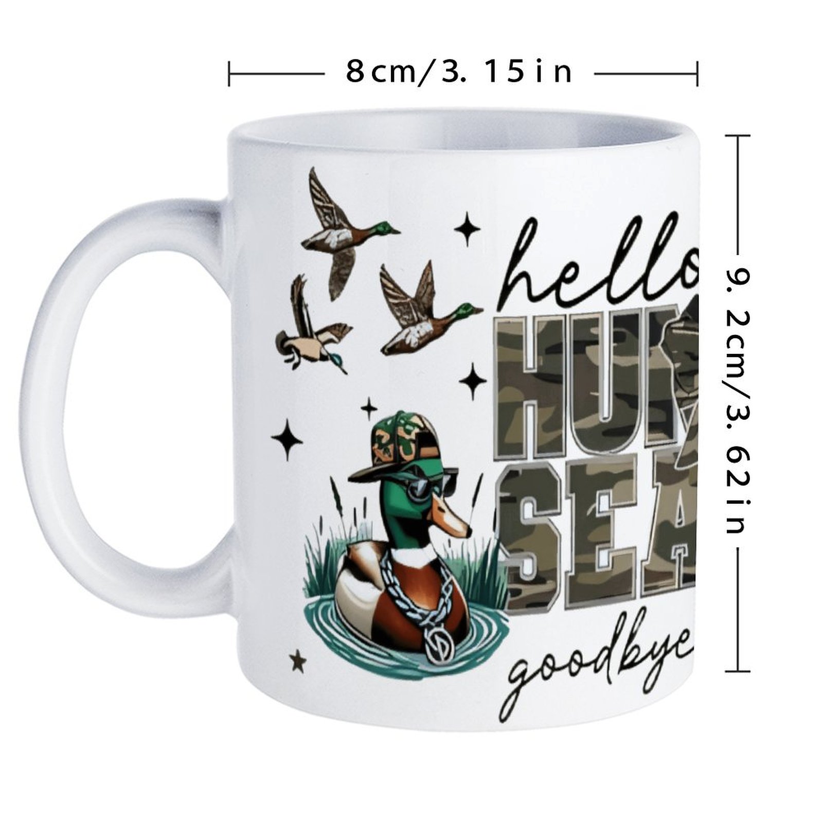 Hello Hunting Season Goodbye H - Sublimation Mug White recensie en prijs