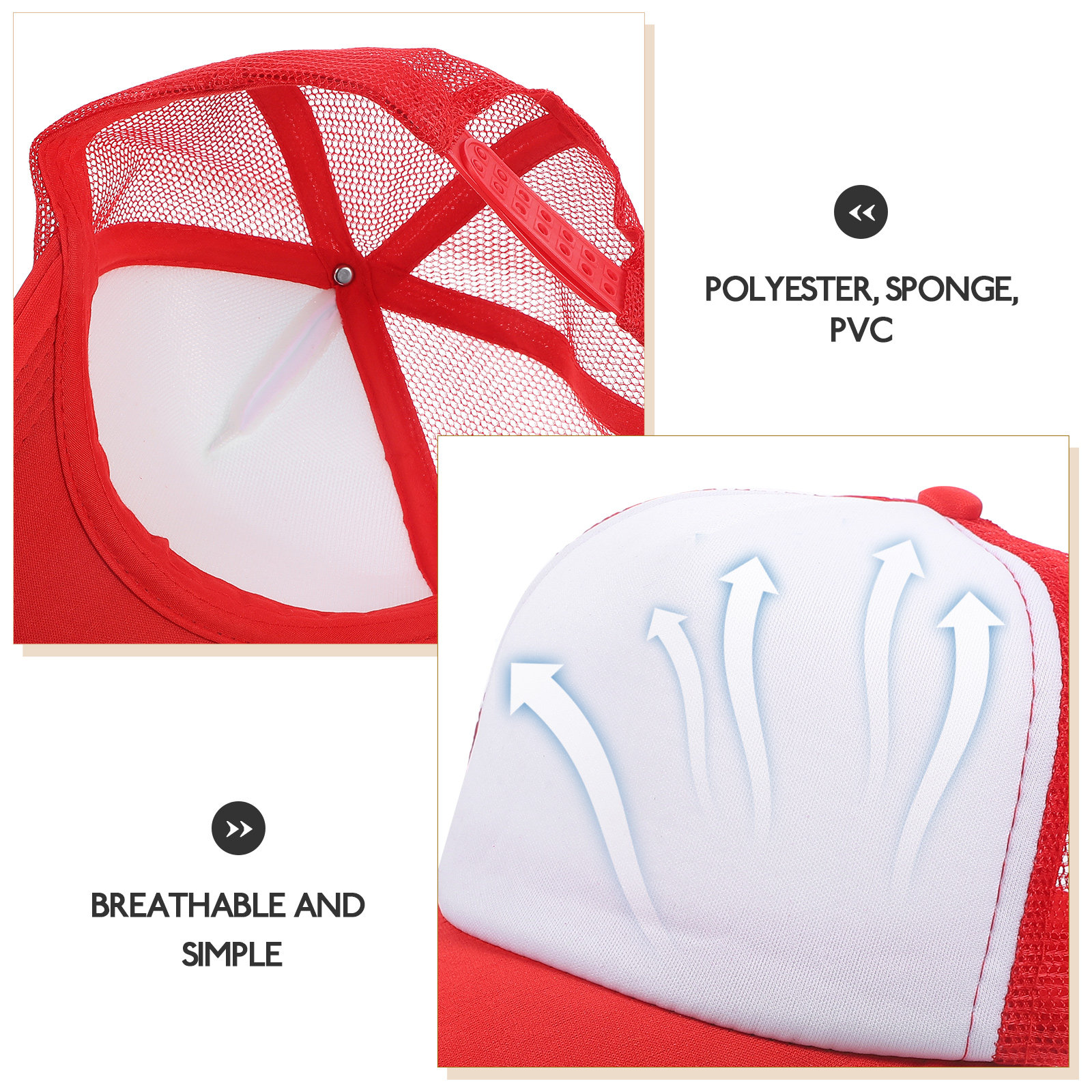 10Pcs Sublimation Blank Mesh B - Hat Sublimation Blank recensie en prijs